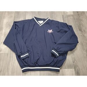 Mens Classic "These Colors Don't Run" Pullover Long Sleeve Shirt Size M Blue